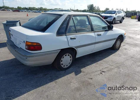 1991 Ford Escort Lx из США, поврежденный, VIN 1FAPP14J6MW383227